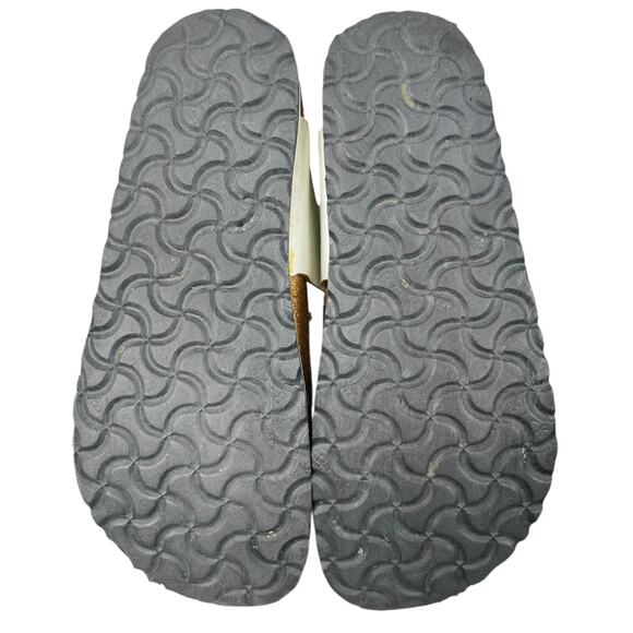 Papillio X Birkenstock Unisex Gizeh White Platform Sandal Size 37 M 4 W 6 - Picture 9 of 10